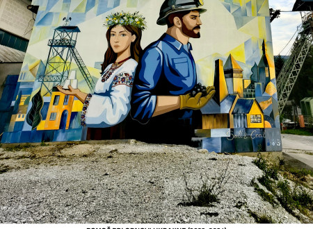 mural na zidu velike stavbe