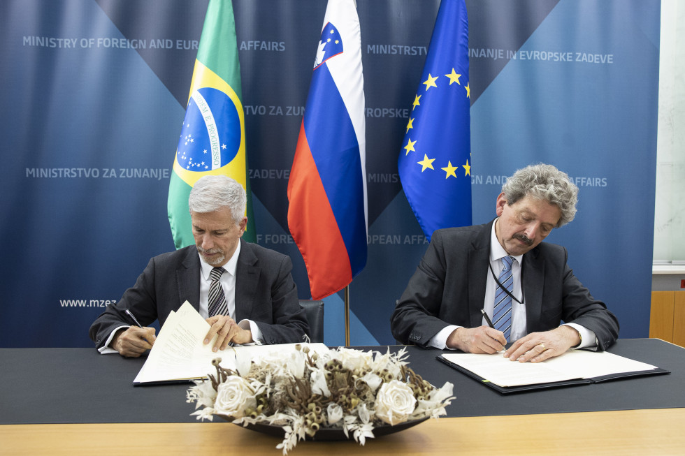 Zasedanje Slovensko-brazilske mešane komisije