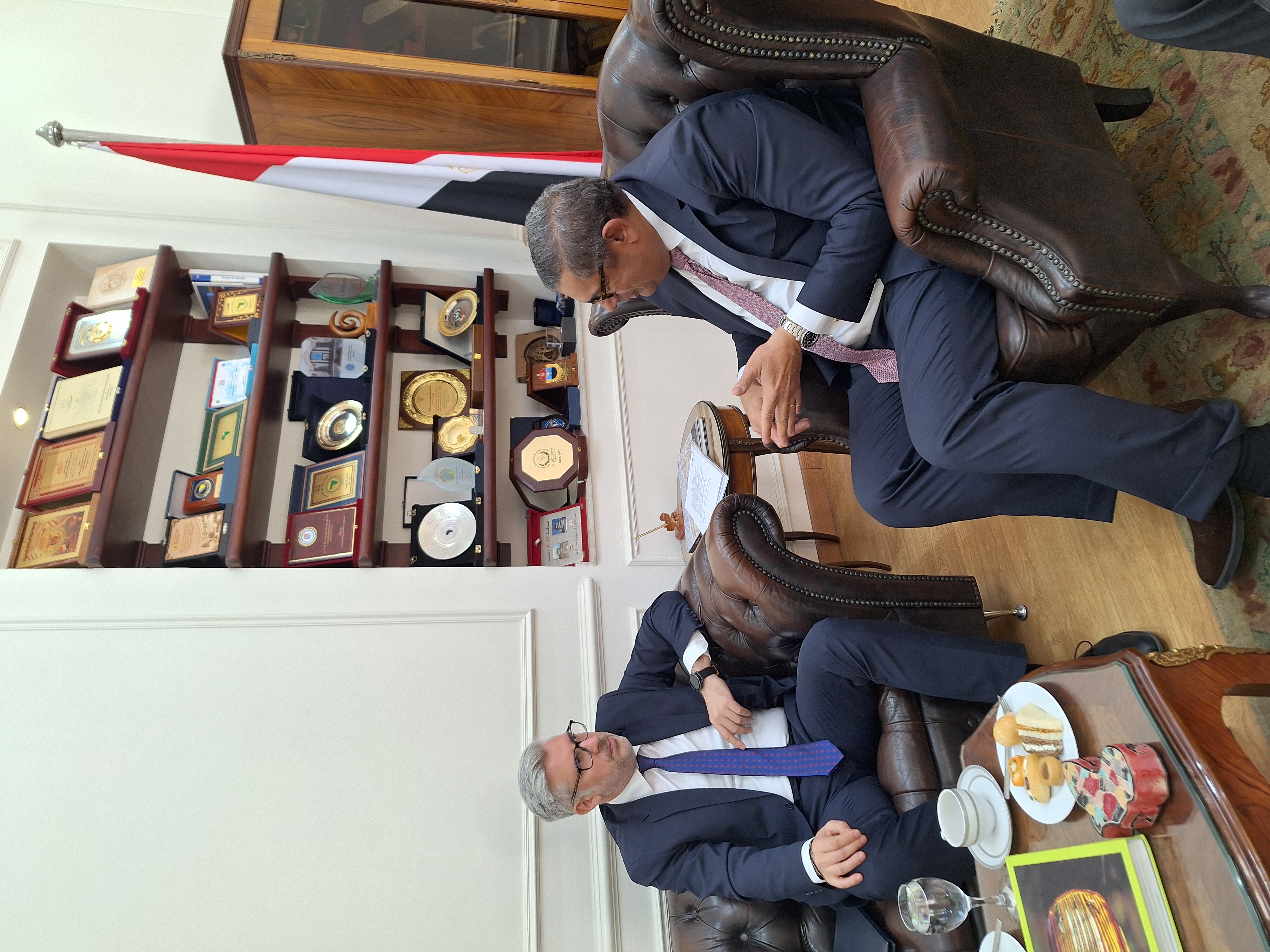 State Secretary Štucin holds political consultations in Cairo