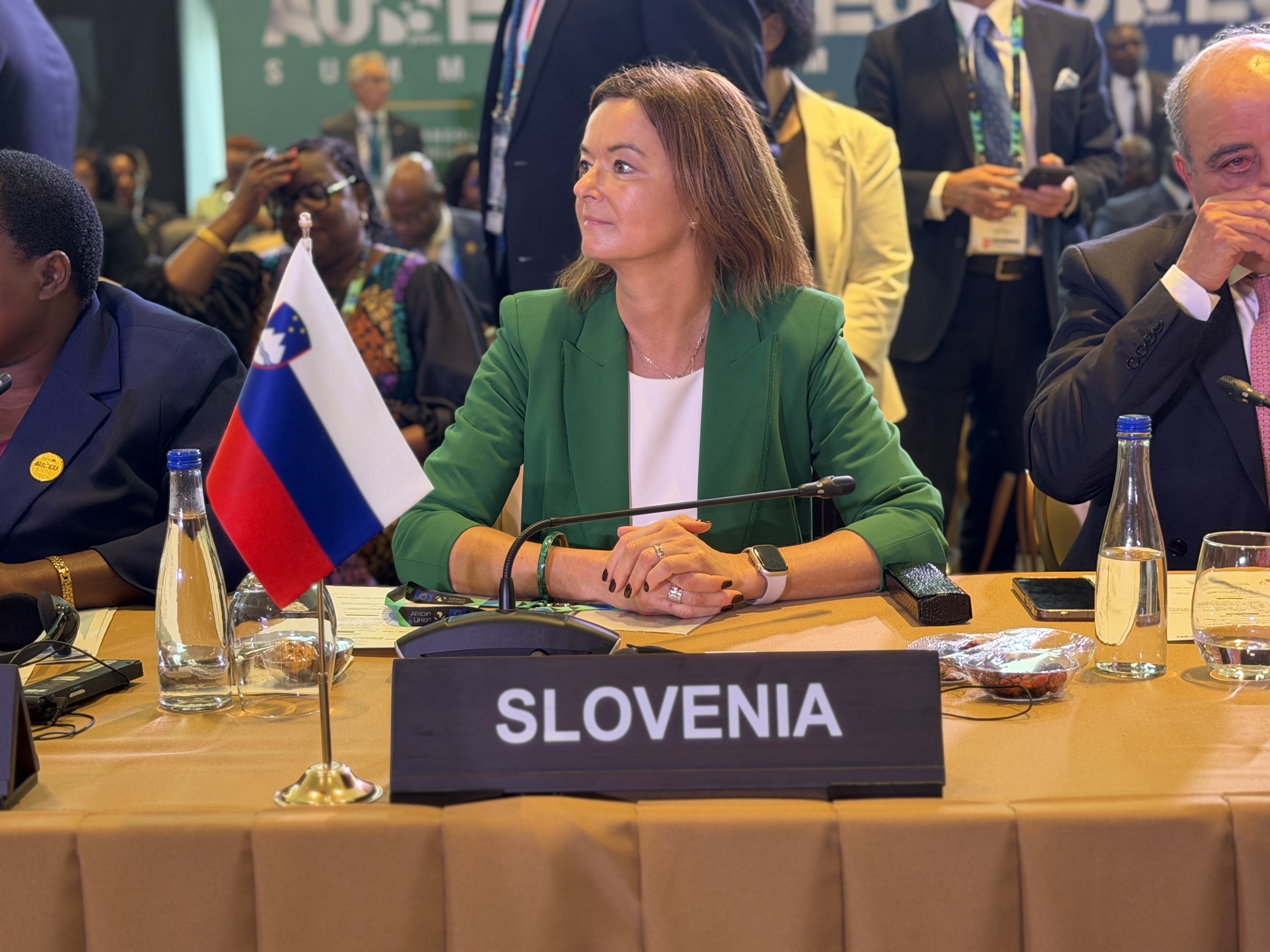 Speech by the Minister of Foreign and European Affairs Tanja Fajon at EU-AU summit in Luanda, Angola
