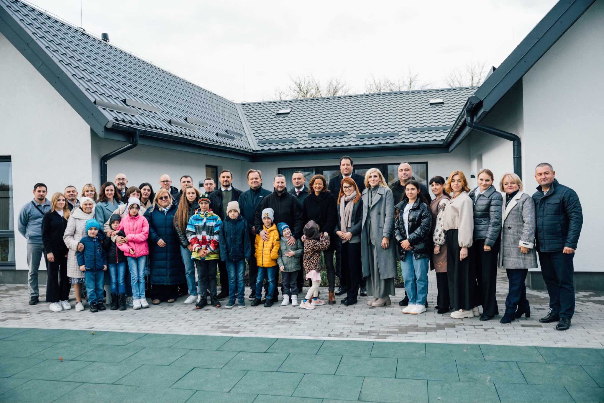 Minister Fajon opens first foster home in Ukraine with Slovenia's support: every child deserves a home