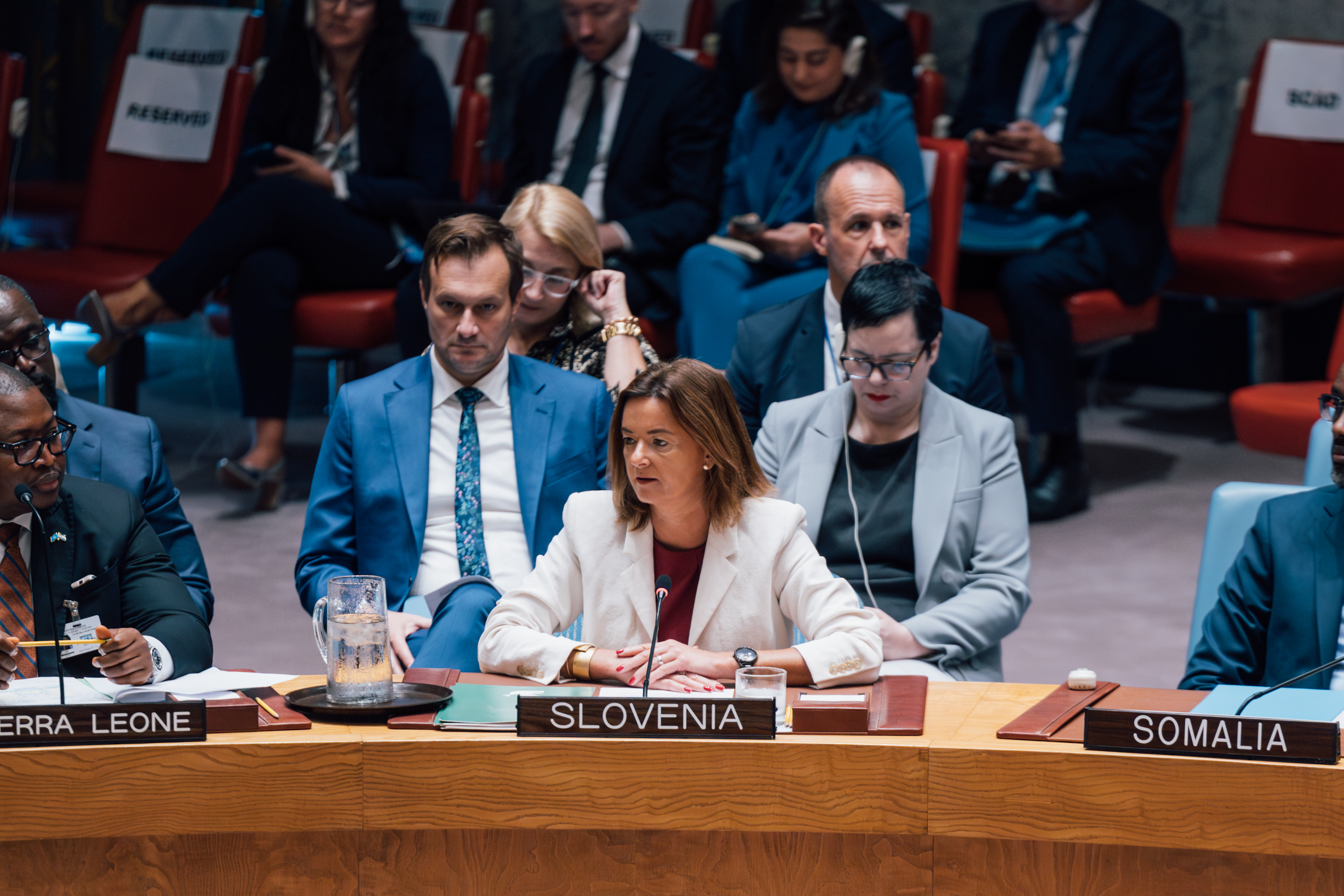 Minister Fajon calls on UN Security Council to take decisive action on wars in Ukraine and Gaza