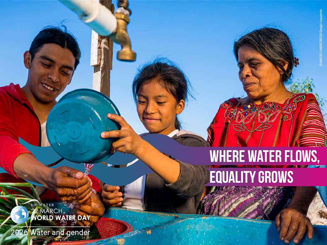 World Water Day: Incorporating a gender perspective strengthens resilience and cooperation