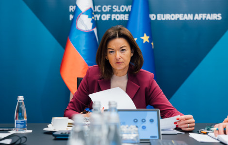 AVK 2 4 2026 12 (he minister is sitting and listening to a virtual ministerial meeting.)