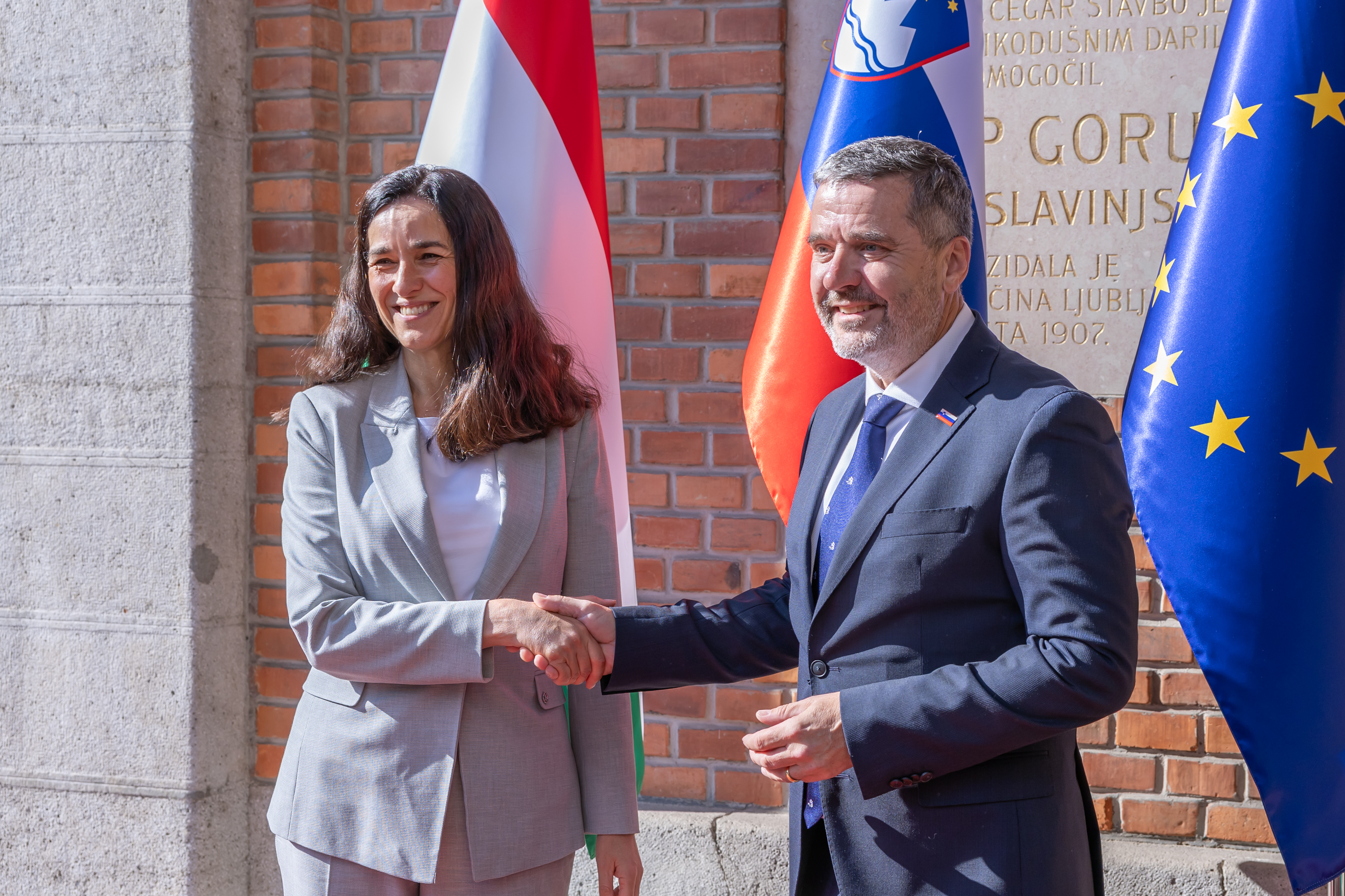 Slovenia and Hungary share many interests, with a particular focus on the two national communities