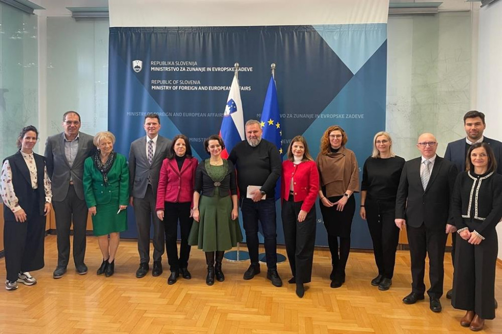 Sestanek slovenske strani z komisije z župani pobratenih občin z Bavarsko