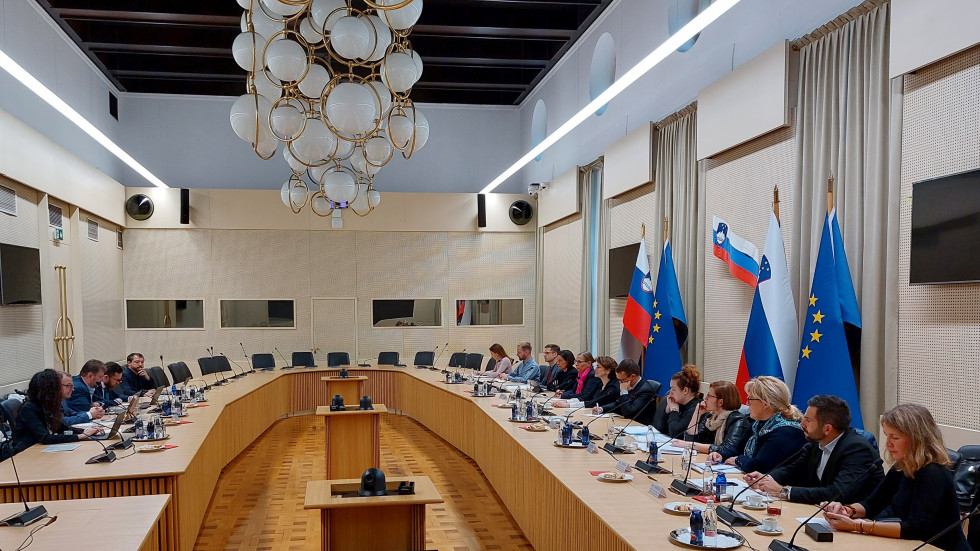 participants sitting at the table