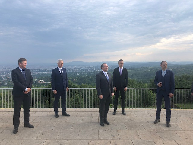 Minister dr. Logar se je na Dunaju udeležil srečanja s kolegi iz Avstrije, Madžarske, Slovaške in Češke