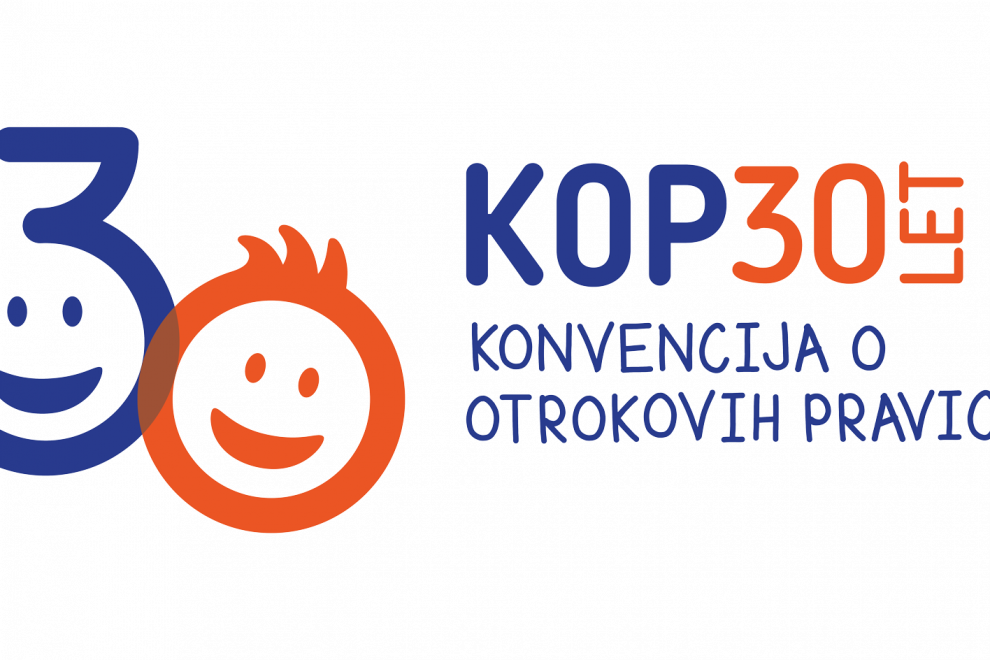 Logotip 30 letnice Konvencije o otrokovih pravicah