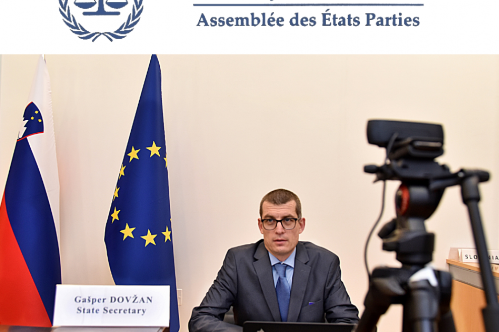 State Secretary Gašper Dovžan