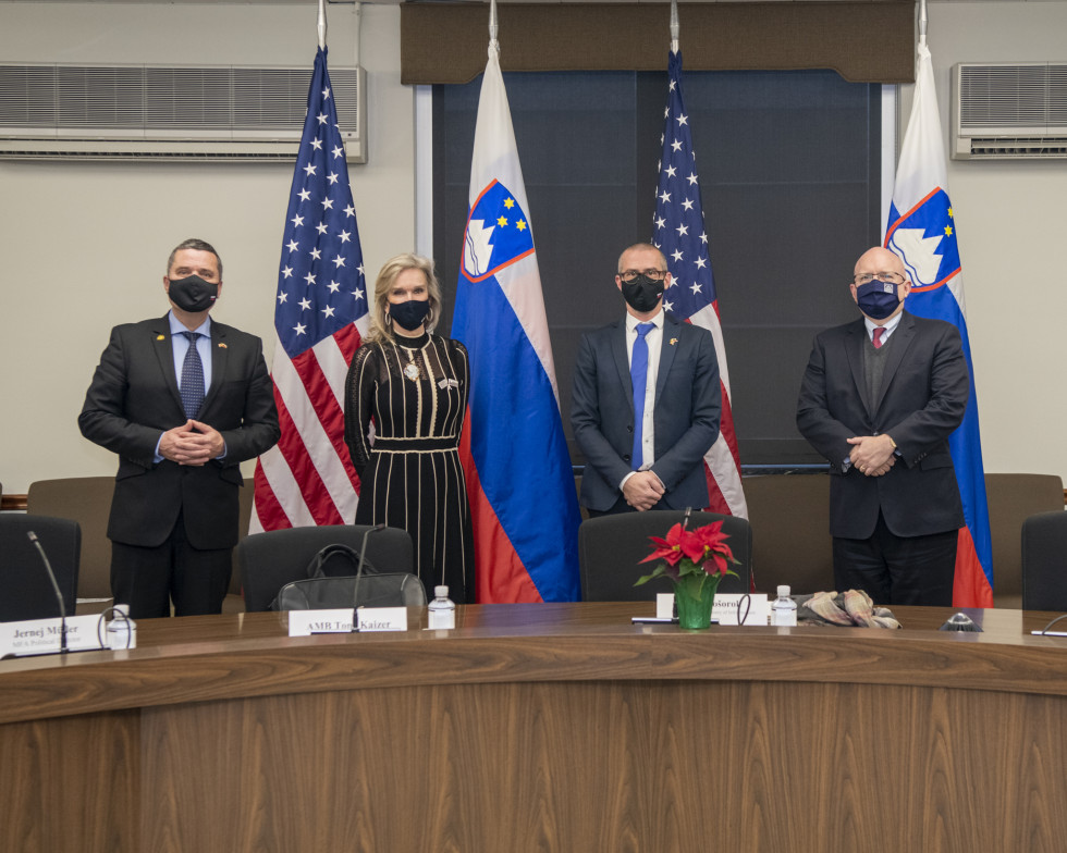  before the session of the strategic dialogue between Slovenia and the USA