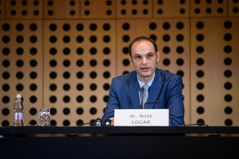 Minister Dr Anže Logar