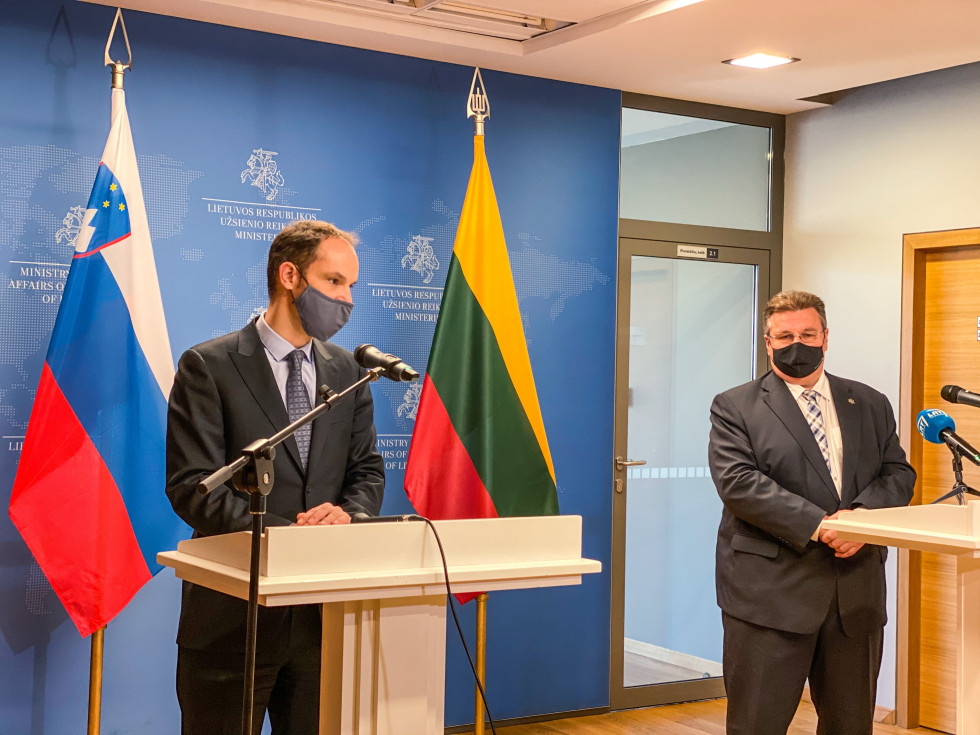  during a press statement