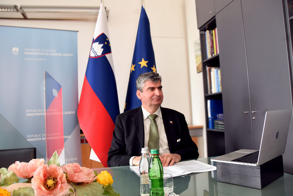 State Secretary Raščan during his address