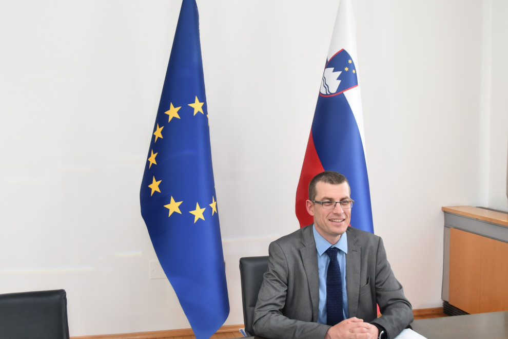 Državni sekretar Gašper Dovžan