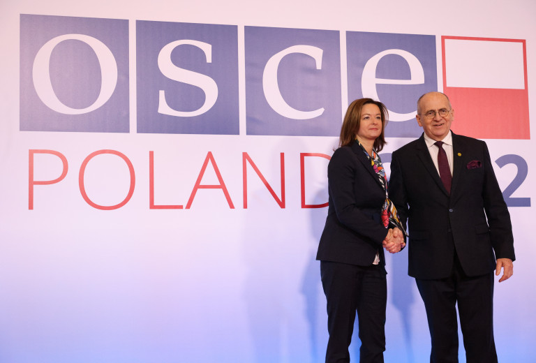 Ministrica Fajon na zasedanju ministrskega sveta Organizacije za sodelovanje in varnost v Evropi