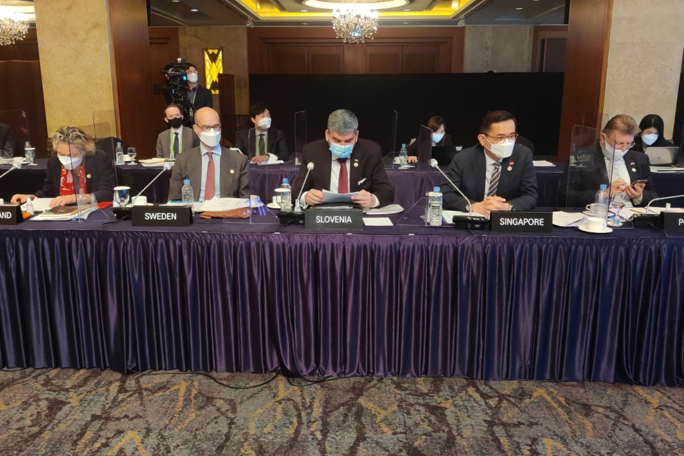Address by the State Secretary dr. Raščana at the meeting