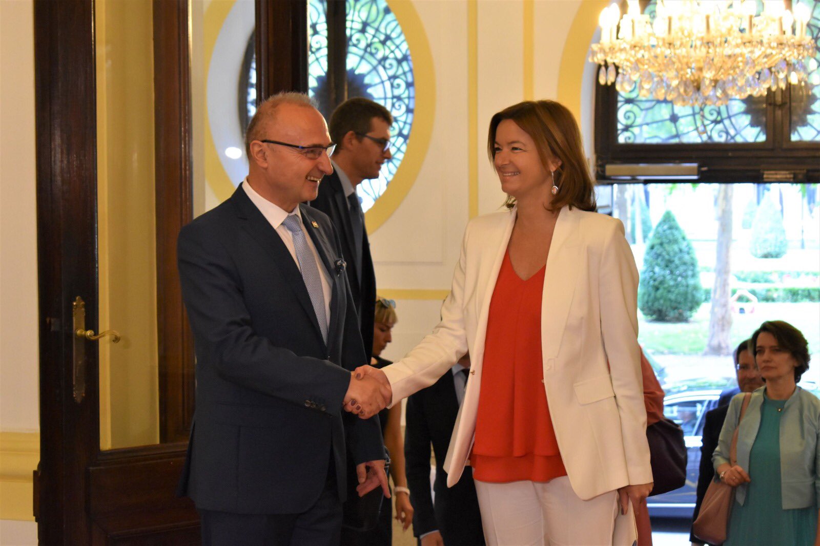 Minister Fajon on her first visit to Zagreb to strengthen good neighbourly  relations | GOV.SI