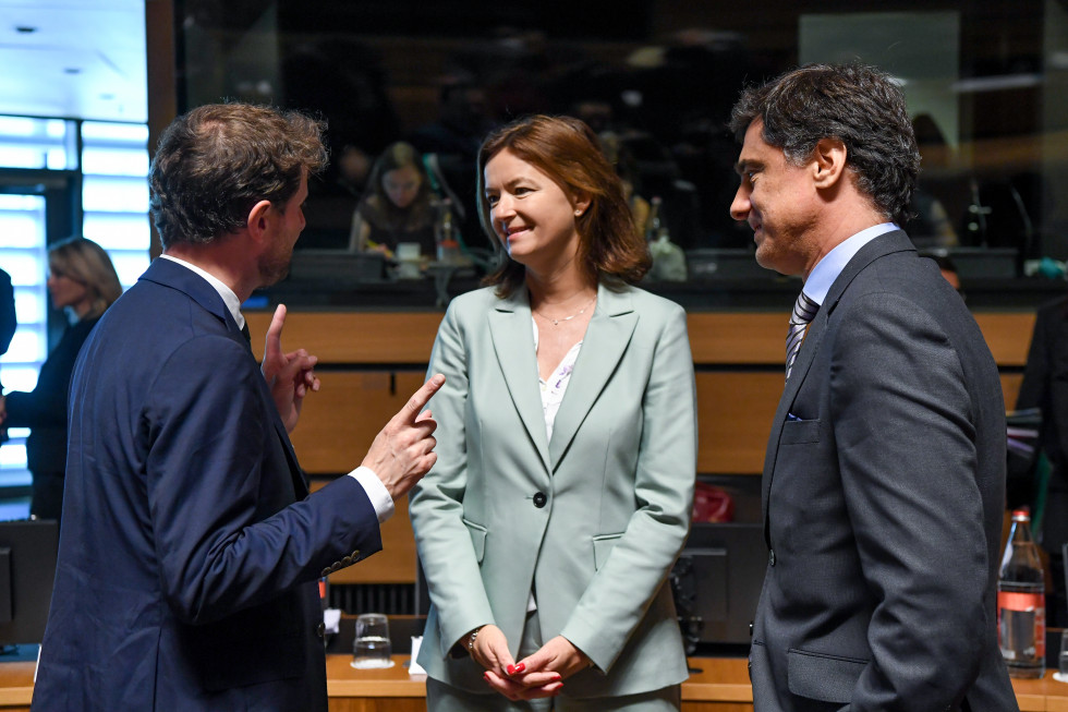 Minister Tanja Fajon at the EU Foreign Affairs Council meeting