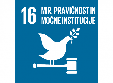 16. cilj: mir, pravičnost in močne institucije