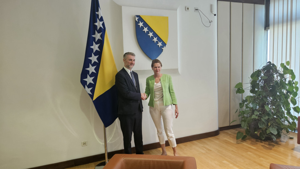 Delovni obisk v Sarajevu