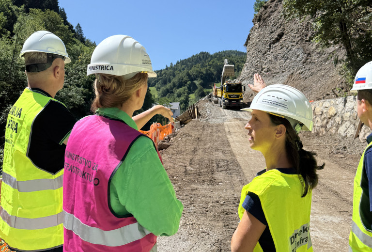 Na Gorenjskem uspešna popoplavna sanacija in nadgradnja prometne infrastrukture