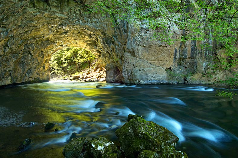 Water under the rock