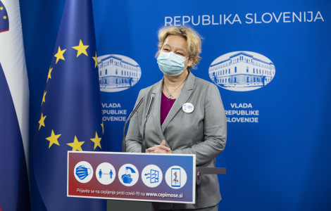 Mateja Logar (Head of the advisory group at the Ministry of Health Mateja Logar)