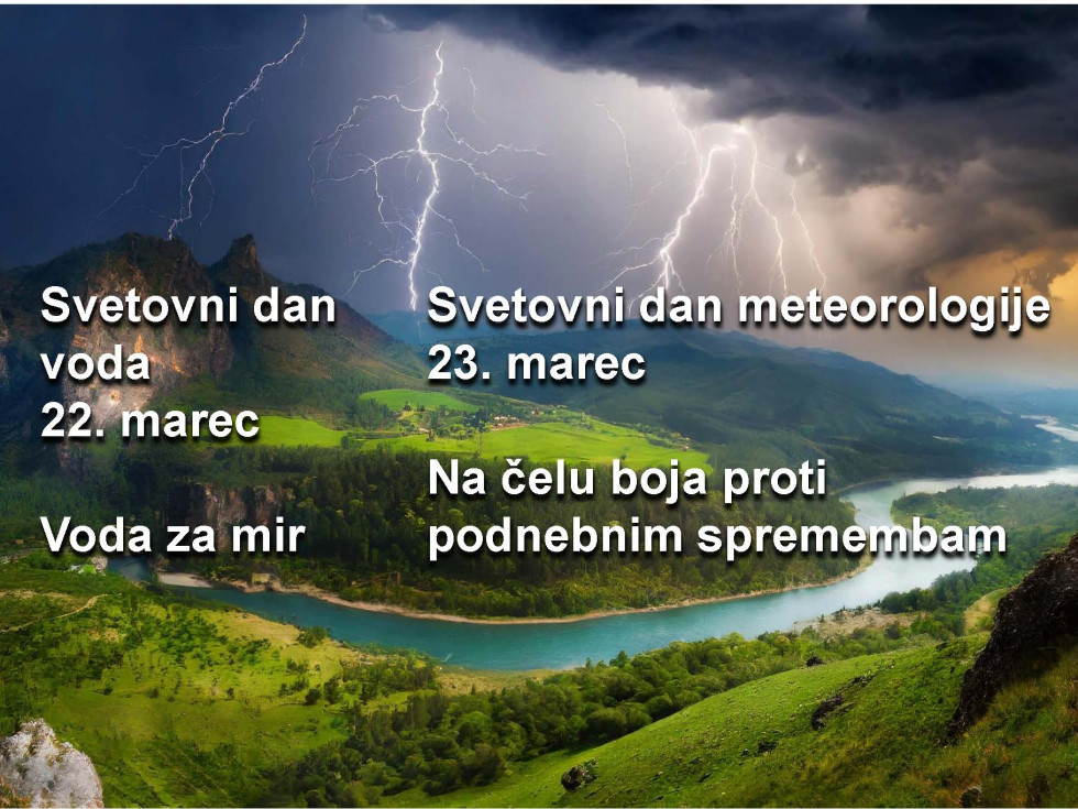 Gesli dnevov: Voda za mir, Na čelu ukrepanja proti podnebnim spremembam