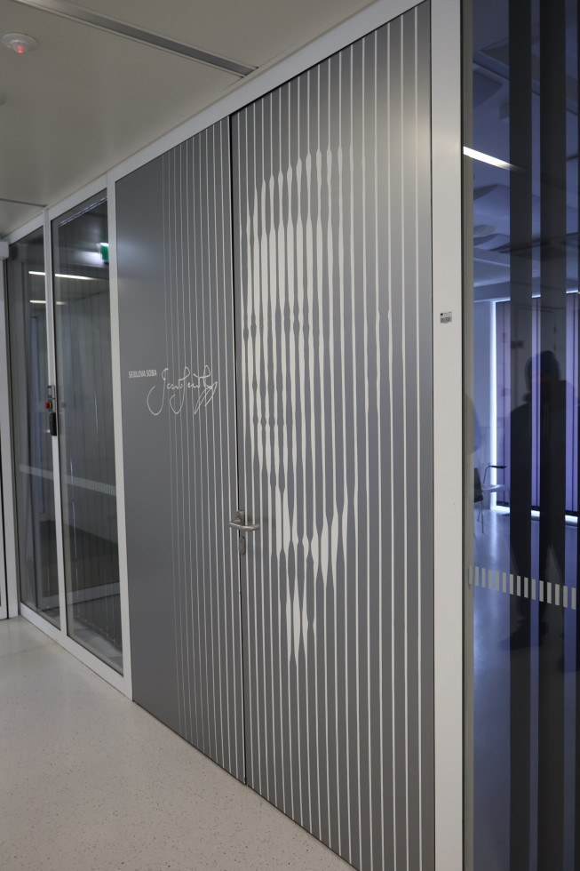 Vhodna vrata v Seidlovo sobo