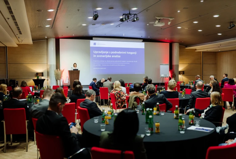 Podnebna tveganja in scenarijske analize: praktični pristopi k vključevanju teh tveganj v poslovanje