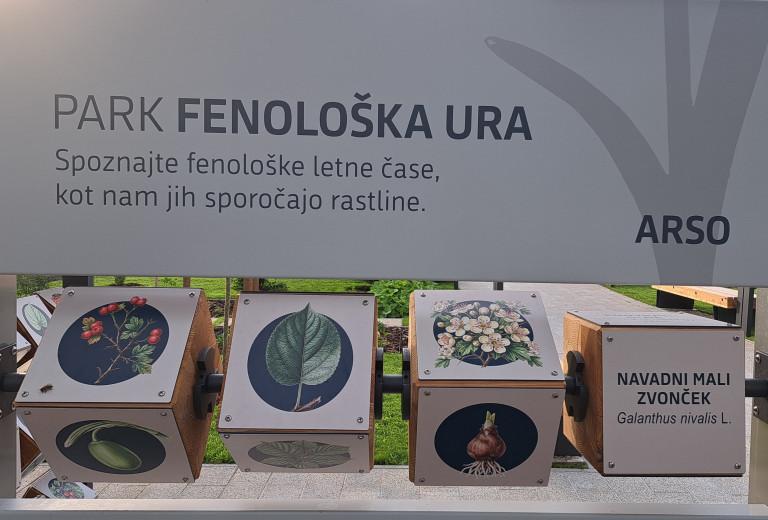 Na Agenciji za okolje odprli park Fenološka ura