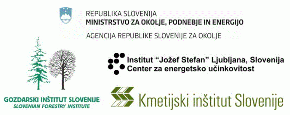 Sodelujoče organizacije: Agencija z aokolje, Gozdarski inštitut, Institut "Jožef  Štefan", KMeteijski inštitut