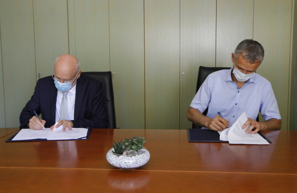 Podpisovanje sporazuma o sodelovanju med ARSO in GeoZS