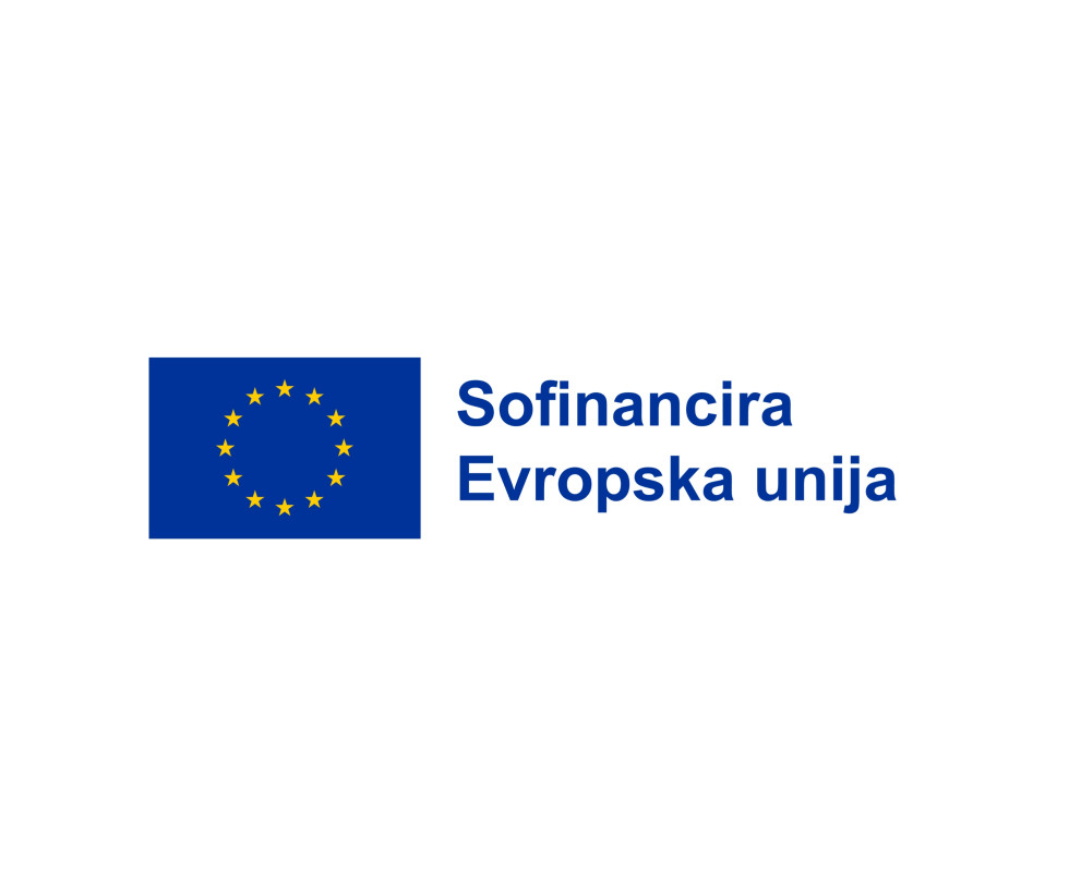Emblem Evropske unije z izjavo o sofinanciranju