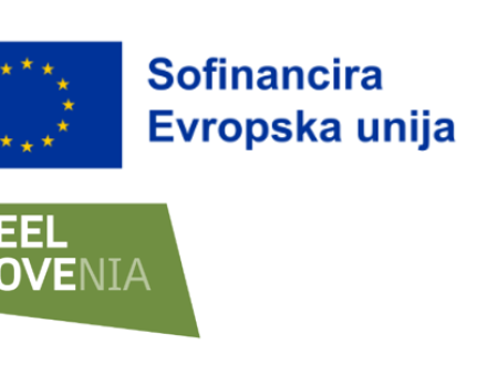 Logotip evropske kohezijske politike 2021–2027 je sestavljen iz emblema Evropske unije (zastava Evropske unije) ter izjave Sofinancira Evropska unija, ki je postavljena poleg emblema. Logotip državne blagovne znamke I feel Slovenia je sestavljen iz napisa
