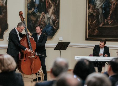 Musicians during their performance. 