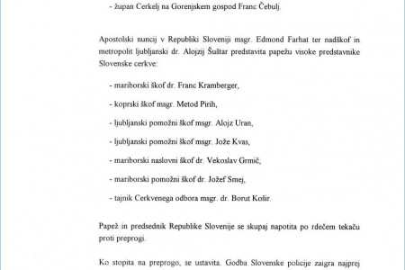 Tretja stran programa.