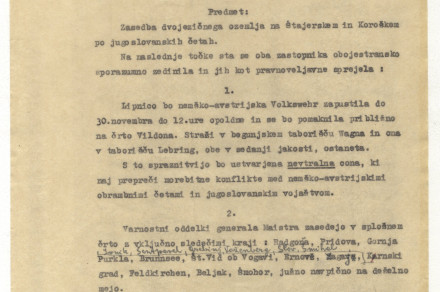 General Rudolf Maister in izgubljene priložnosti Slovencev po veliki vojni