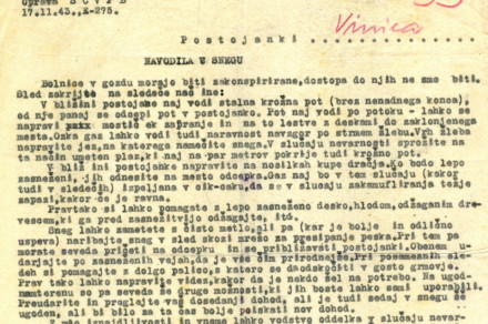 Slovenian Central War Partisan Hospital and Measures to Ensure its Secrecy