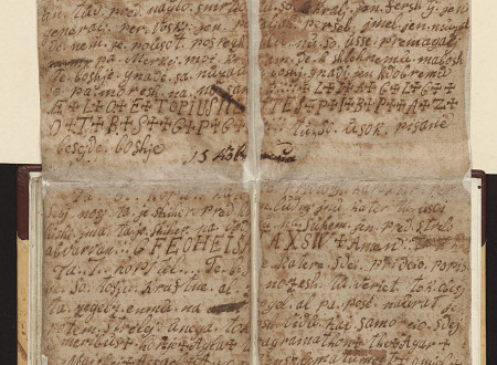 Two double pages in the Manuscript "Kolemonov žegen".