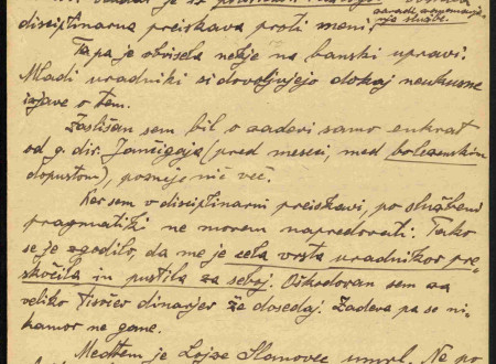 Sixt page of Vladislav Fabjančič's request.