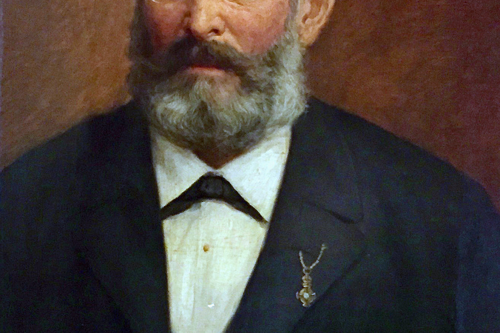 Portret Gustava Tönniesa.