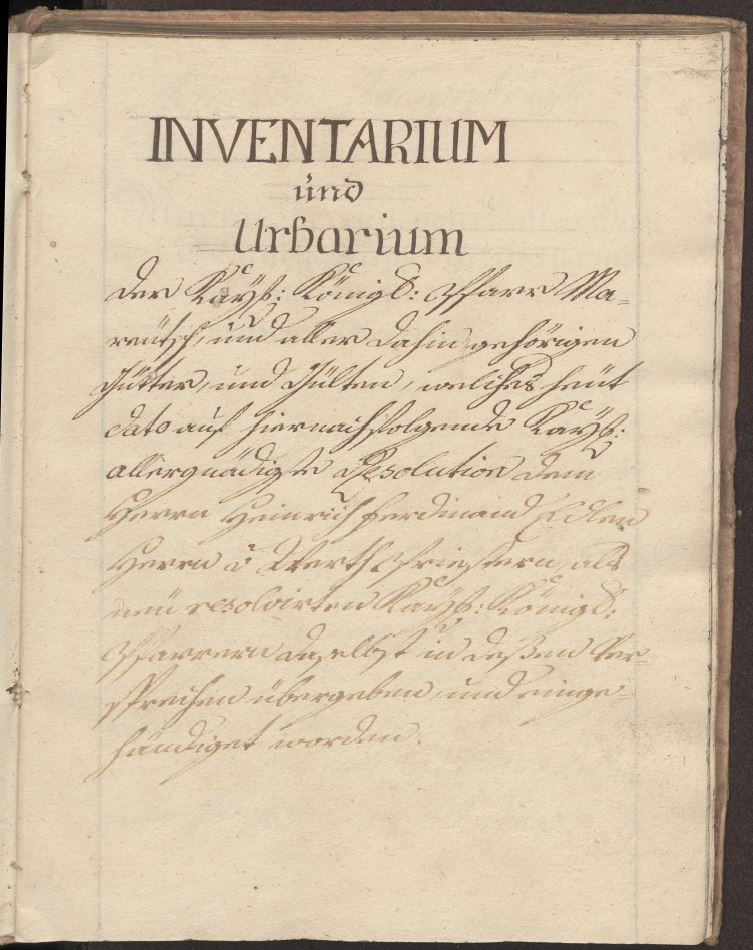 First page of the manuscript.
