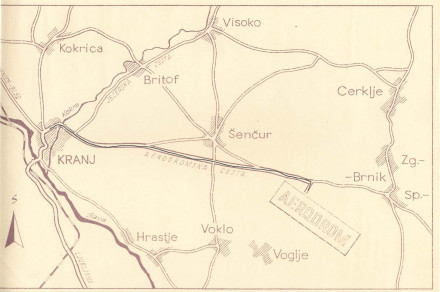 New Airport and the Landing of the First Passenger Plane at Brnik 