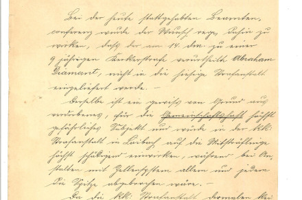 Antisemitism in the Administration of the Men's Penitentiary at the Ljubljana Castle