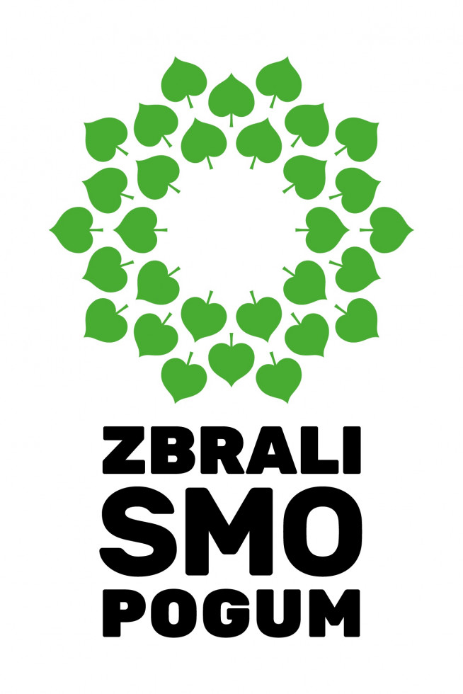 Logotip projekta Zbrali smo pogum.