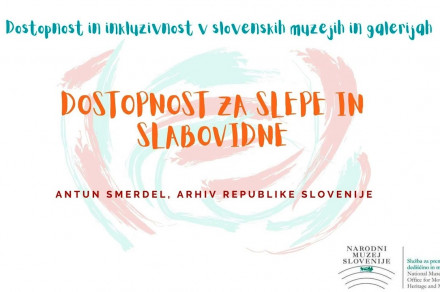 Dostopnost za slepe in slabovidne