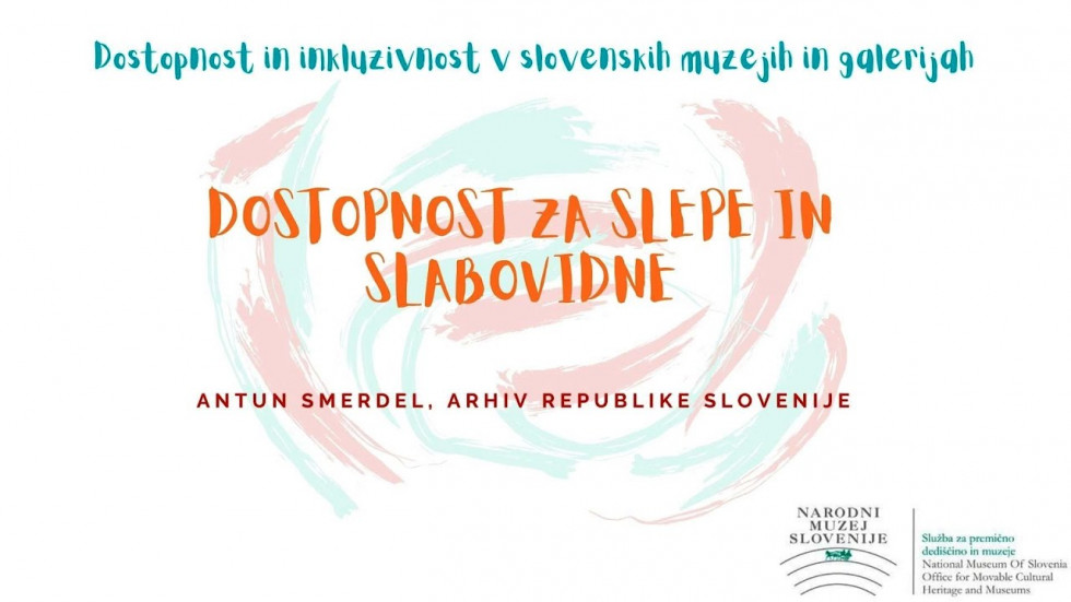 Dostopnost za slepe in slabovidne.