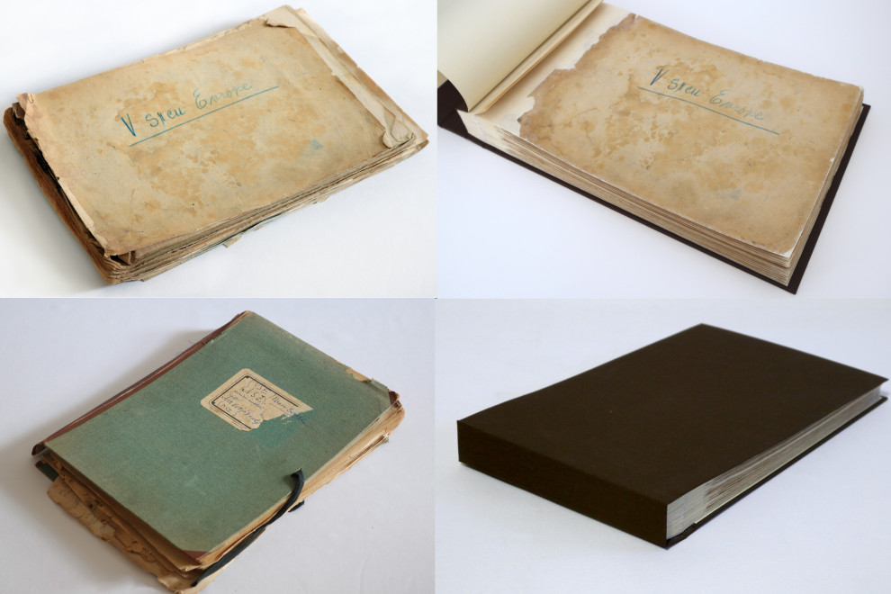 Konserviranje in restavriranje scenarija za film Na svoji zemlji GOV.SI